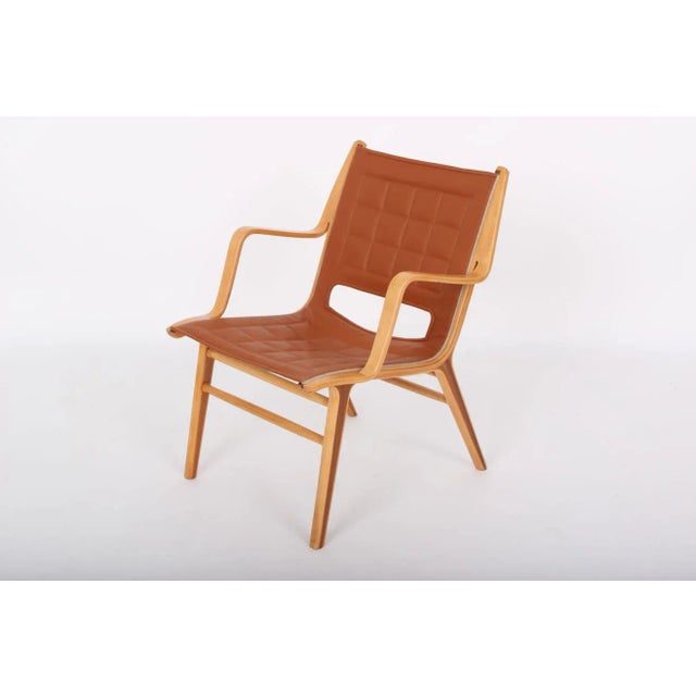 Model AX 6060 Club Chair by Peter Hvidt & Orla Mølgaard-Nielsen for Fritz Hansen, 1950s For Sale - Image 11 of 11