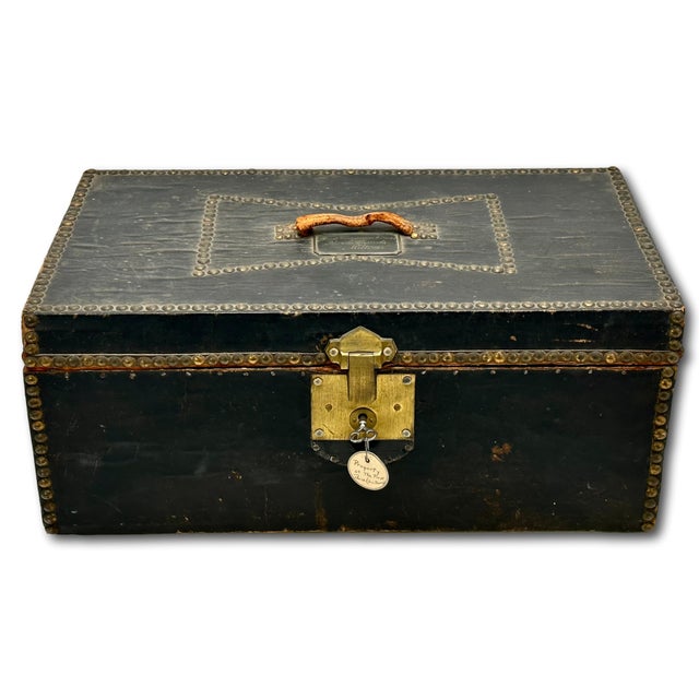This Really is a Exceptionally Nice & Quite Unusual Antique American Document Box. Circa Mid 19th Century. It Measures...