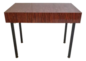 Vintage Console Table in Formica and Steel, 1960