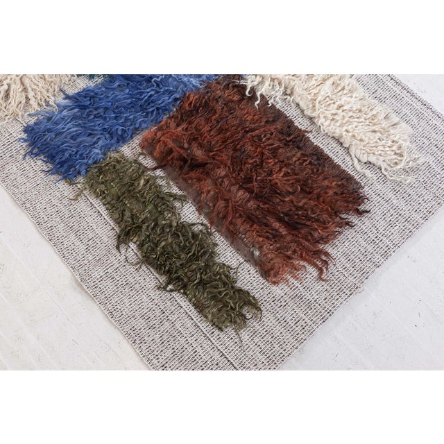 Modern High-Low Tulu Rug – A Tactile Work of Art by Doris Leslie Blau For Sale In New York - Image 6 of 8