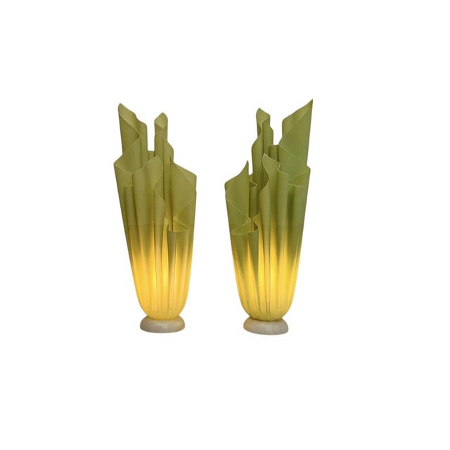 Sculptural Athena Table Lamps by Giorgia Jacob, 1970s, Set of 2 For Sale - Image 15 of 16