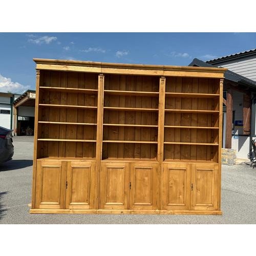 Brown Large Wilhelminian Farmhouse Bookshelf For Sale - Image 8 of 18