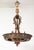 1930's French Bronze Chandelier For Sale - Image 11 of 18