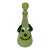 Fratelli Toso Whimsical "Dog" Bottle by Murano 1960"s For Sale
