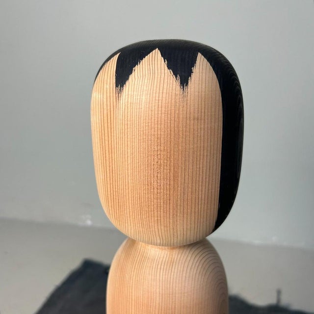 Vintage Kokeshi Doll Figurine by Matagoro, 1960s For Sale - Image 12 of 13