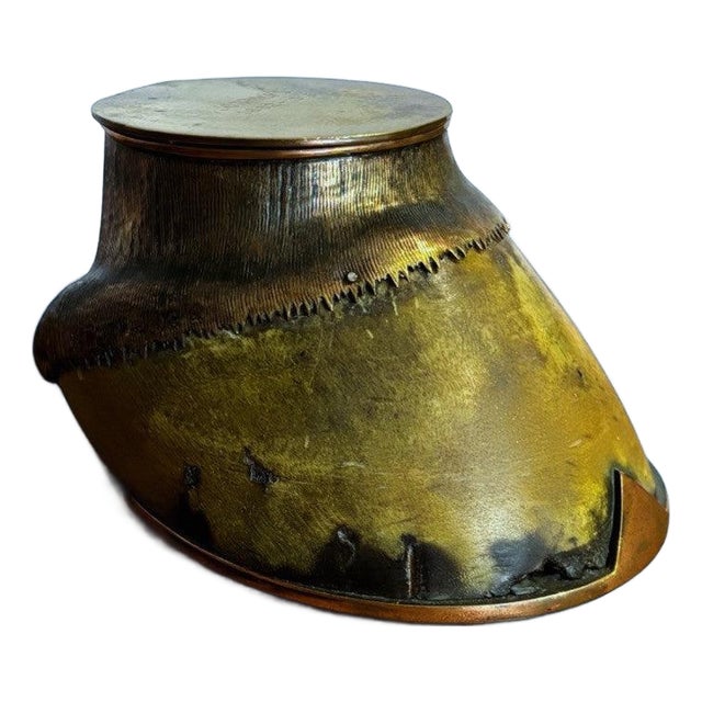 ORROCKS Mounted Hoof Inkwell Jorrocks from Rowland Ward Piccadilly, 1913 For Sale