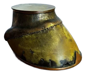 ORROCKS Mounted Hoof Inkwell Jorrocks from Rowland Ward Piccadilly, 1913