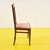 Vintage Wooden Chair with Pink Upholstery For Sale - Image 6 of 8