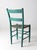 Antique American Painted Ladder Back Rush Seat Chair For Sale - Image 14 of 16