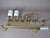 Art Deco French Bronze Bathroom Fixture Set with Fist Motifs, 1930s, Set of 7 For Sale - Image 9 of 9