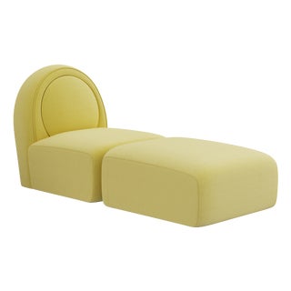 Simone Modular Armless Chair by Ottiu For Sale