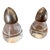 Vintage Allan Adler Sterling Silver & Glass Salt and Pepper Shakers – Pair For Sale