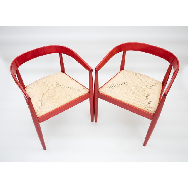 Scandinavian Dining Table with Chairs, 1960s, Set of 5 For Sale - Image 13 of 18