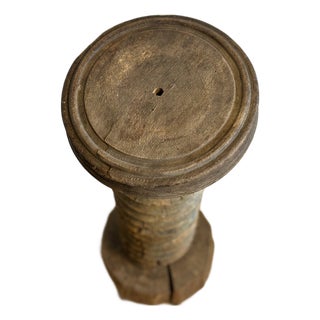 Antique French Wine Press Side Table For Sale