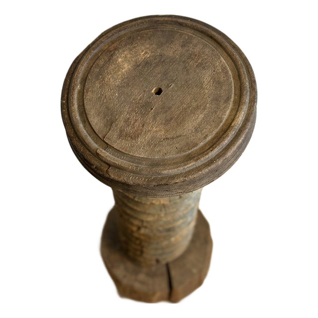 Antique French Wine Press Side Table For Sale