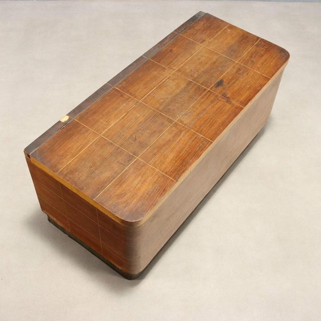 Vintage Chest in Walnut, 1940s For Sale - Image 6 of 10
