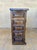 1940s Spanish Revival Carved Wood Cabinet with Iron Hardware, 1940s For Sale - Image 5 of 8