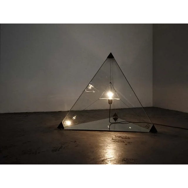 Prototype Tetrahedron Lamp by Van Nieuwenborg & Wegman, 1979 For Sale - Image 11 of 12