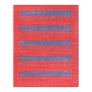Pasargad Home Gramercy Red Area Rug, 5' 0'' X 7' 0'' For Sale