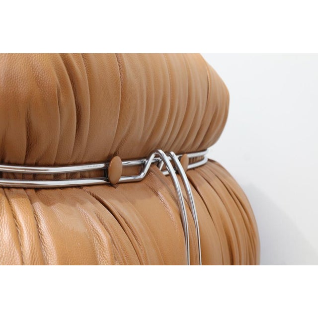 Soriana Armchairs in Leather by Afra and Tobia Scarpa for Cassina, 1969, Set of 2 For Sale - Image 11 of 16