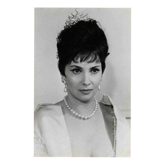 Gine Lollobrigida, 1960s, Silver Gelatin Print For Sale