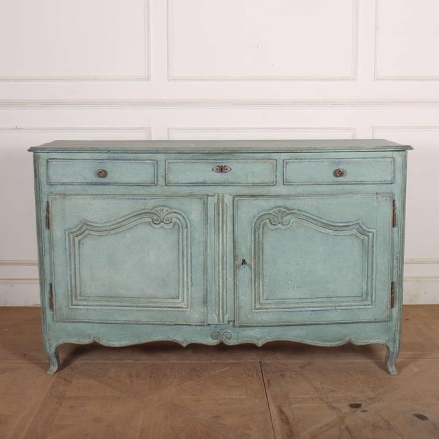19th Century French Painted Buffet For Sale - Image 12 of 12