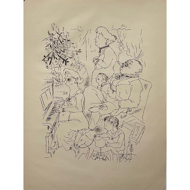 From The robbers. lithographs by George Grosz for the drama of the same name. photolithography on watermarked paper. 19 X...