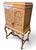 Rococo Italian Rococo Revival Carved Cabinet-on-Stand With Antiqued Gilt and Polychrome Decoration, Mid-20th Century For Sale - Image 3 of 18