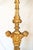 Early 17th century gilt-wood floor lamp. Lamp has been rewired for modern applications. Lamp has slight lean and could be...