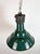 Green Industrial French Petrol Enamel Pendant Lamp from Sammode, 1950s For Sale - Image 8 of 18
