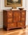 Handsome vintage gentleman’s chest by Kindel Furniture of Grand Rapids, crafted in beautifully figured wood with warm burl...