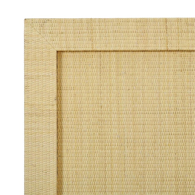 Natural Rattan King Size Bed Frame For Sale - Image 4 of 7