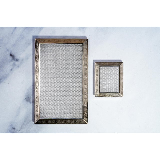Rare Asprey Art Deco Engine Turned Antique English Sterling Silver Cigarette Case Vesta Case in Presentation Box Luxury Tobacciana For Sale - Image 16 of 18