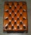 Vintage Brown Hand-Dyed Tufted Leather Chesterfield Ottomans, Set of 2 For Sale - Image 6 of 18