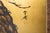 "Pine Tree" by Yukika, Late Showa Era Japanese Painted Byobu Screen For Sale - Image 13 of 18