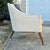 Mid 20th Century Mid Century Modern Pearsall Style Low Tufted Three Legged Triangle Lounge Chairs - A Pair For Sale - Image 5 of 11