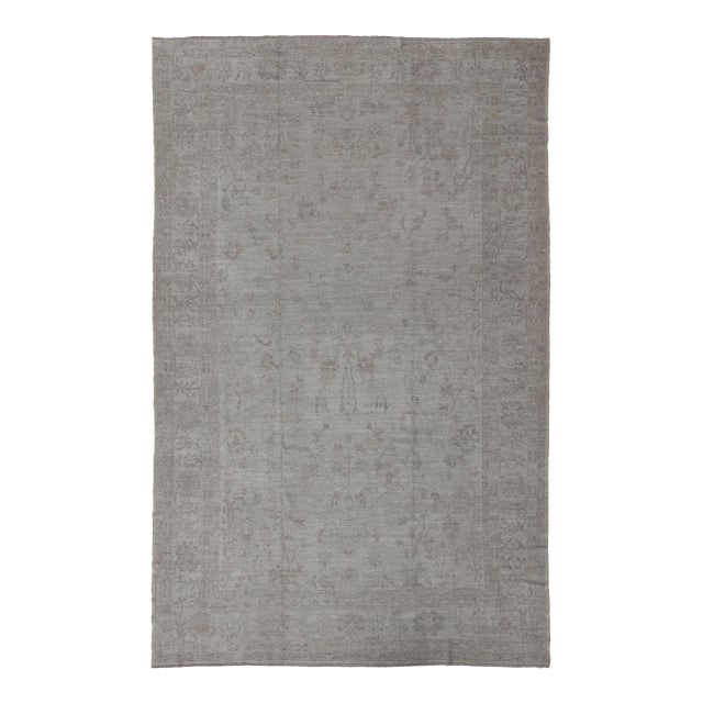 Large Angora Oushak Turkish Rug by Keivan Woven Arts 12'5 X 18'5 For Sale