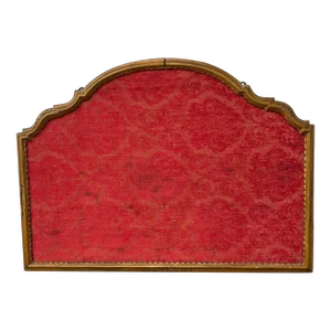 18th Century Italian Venetian Carved and Polychrome Headboard