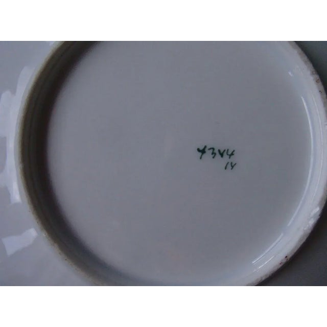 Small Antique Plates, Set of 6 For Sale - Image 4 of 18