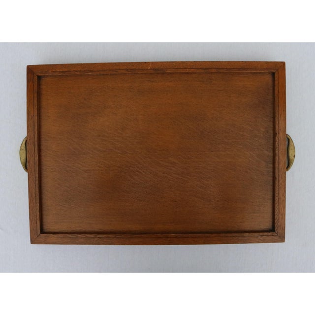 Beautiful oak serving tray made at St. Dunstan's Hostile. The history is as beautiful as the tray. St Dunstan's Hostel is...