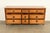 1960s Baker Furniture French Regency Louis XVI Carved Walnut Triple Dresser or Credenza, Circa 1960s For Sale - Image 5 of 17