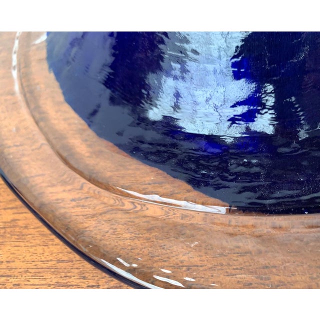 Mid-Century Swedish Glass Bowl from Pukeberg Glass, 1960s For Sale - Image 6 of 18