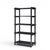 Baker Black Lacquered Etagere Shelves - Pair For Sale - Image 9 of 9