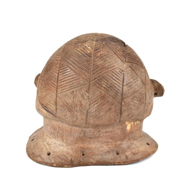 Early 20th Century Early 20th Century Tabwa Helmet Mask For Sale - Image 5 of 7