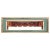 19th Century Chinese Carved Wood Door Lintel Framed in Shadow Box For Sale