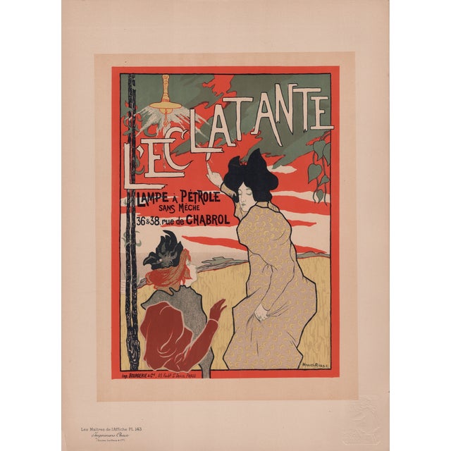 Manuel Robbe, L'Eclatante, 1898, Lithograph For Sale