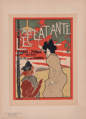 Manuel Robbe, L'Eclatante, 1898, Lithograph