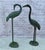 Vintage Cast Metal Cranes, a Pair For Sale In Tampa - Image 6 of 8