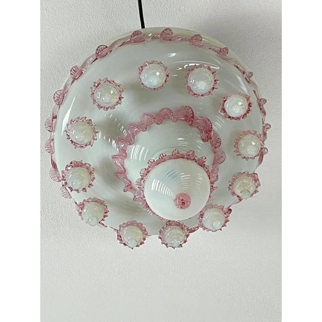 1970s Murano Glass Ceiling Light, Italy, 1970s For Sale - Image 5 of 11