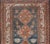 Antique Persian Hamadan Rug With Central Sub-Geometric Medallion in Blue-Gray For Sale In Atlanta - Image 6 of 11